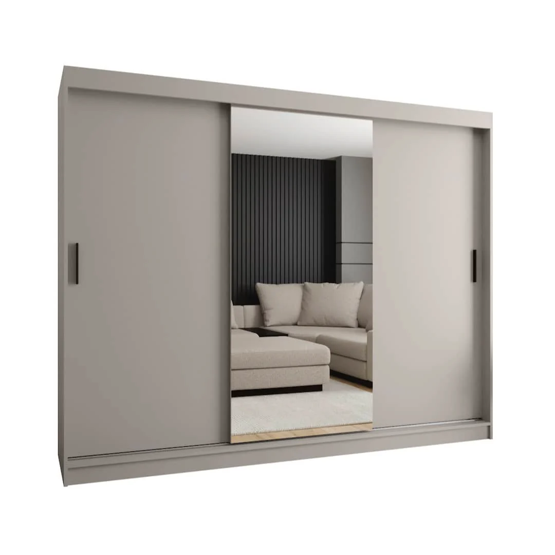 Rubino T1 Sliding Door Wardrobe 250cm - Image 9