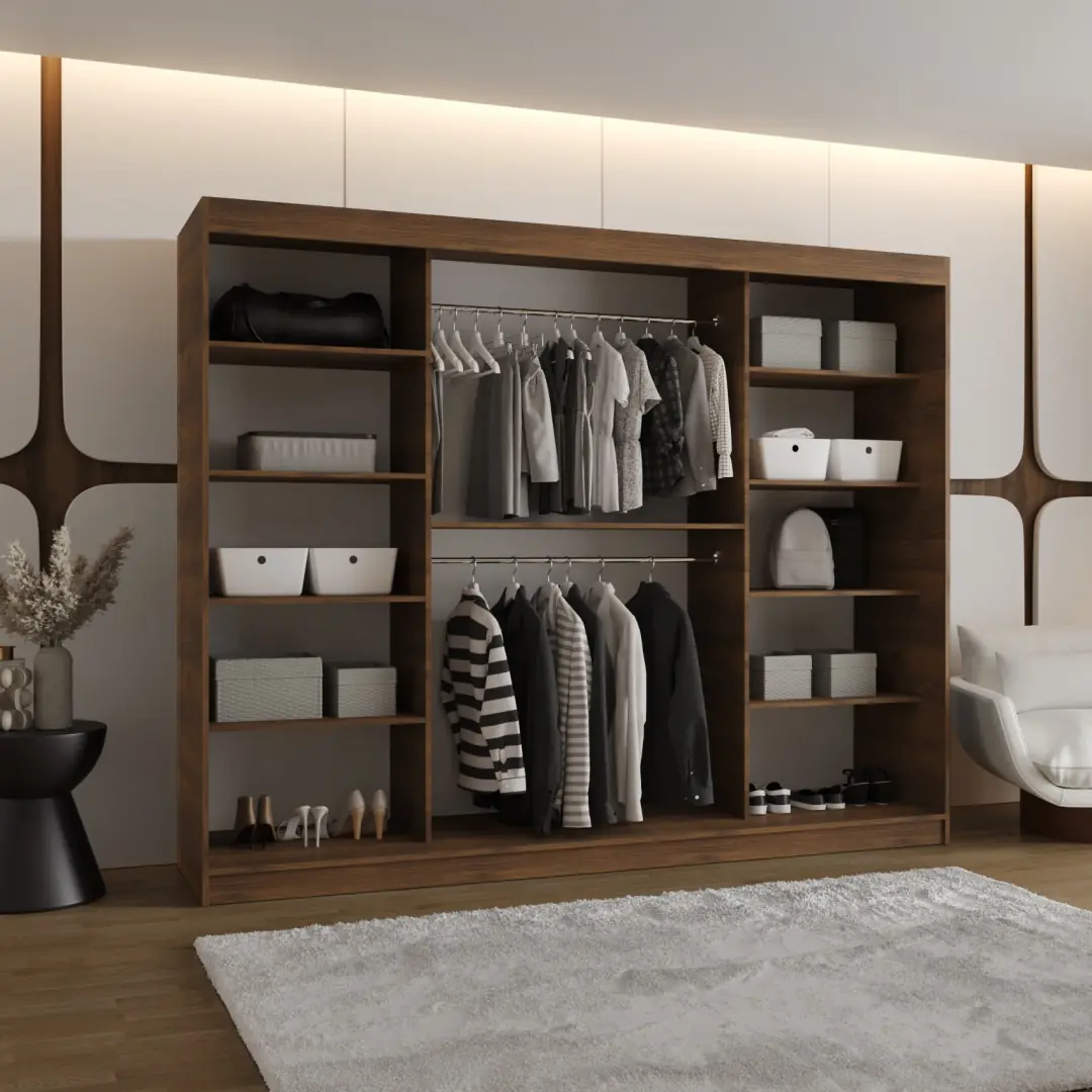 Rubino T2 Sliding Door Wardrobe 250cm - Image 2