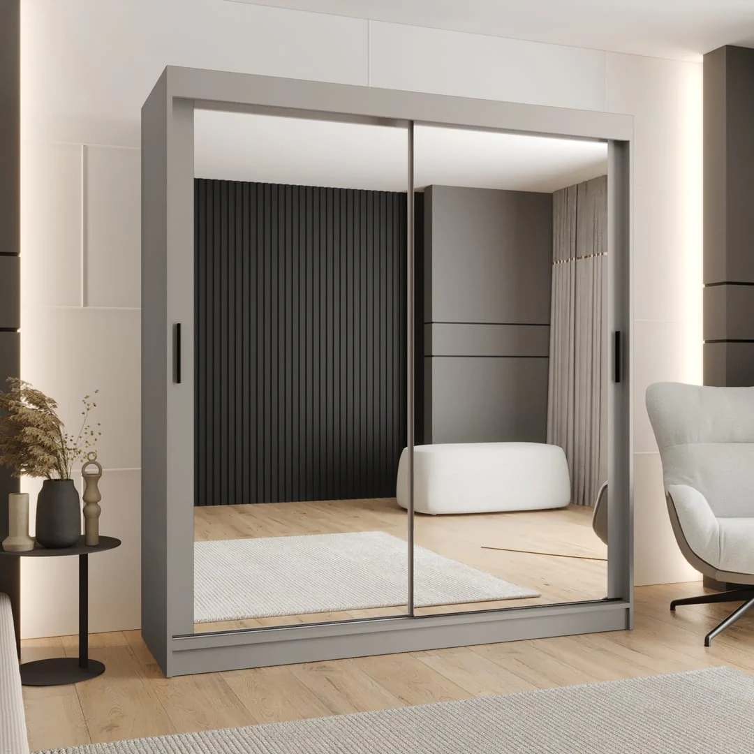 Rubino T3 Sliding Door Wardrobe 180cm - Image 6