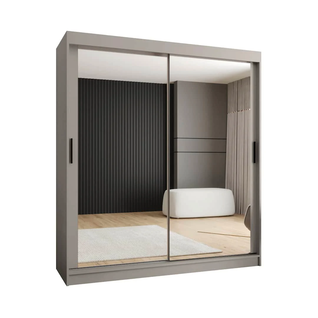 Rubino T3 Sliding Door Wardrobe 180cm - Image 9