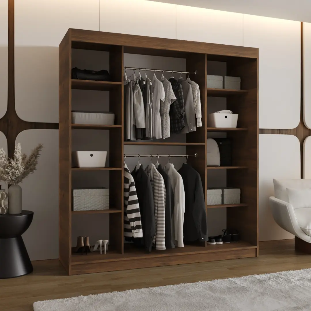 Rubino V1 Sliding Door Wardrobe 180cm - Image 2