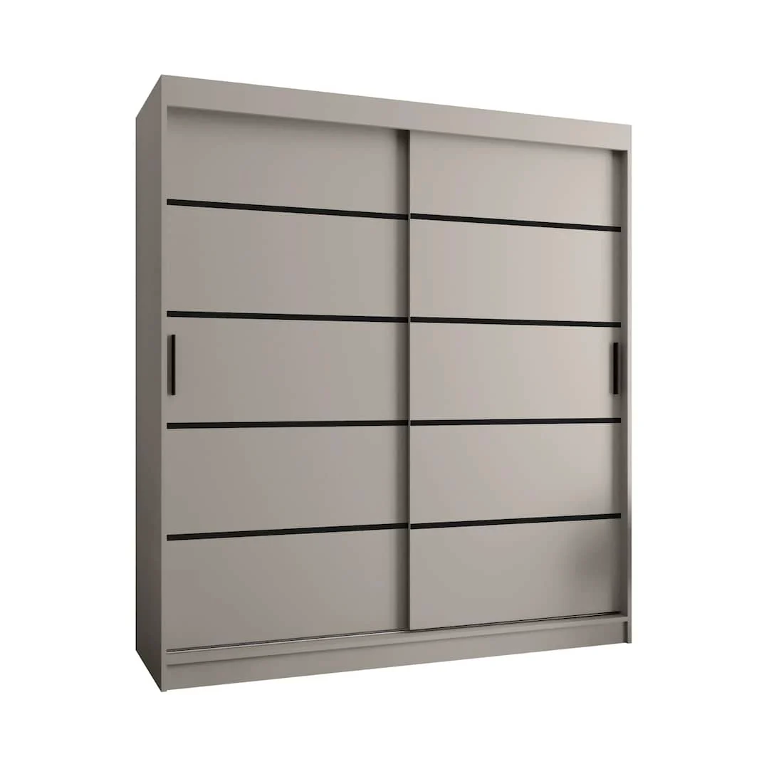 Rubino V1 Sliding Door Wardrobe 180cm - Image 9
