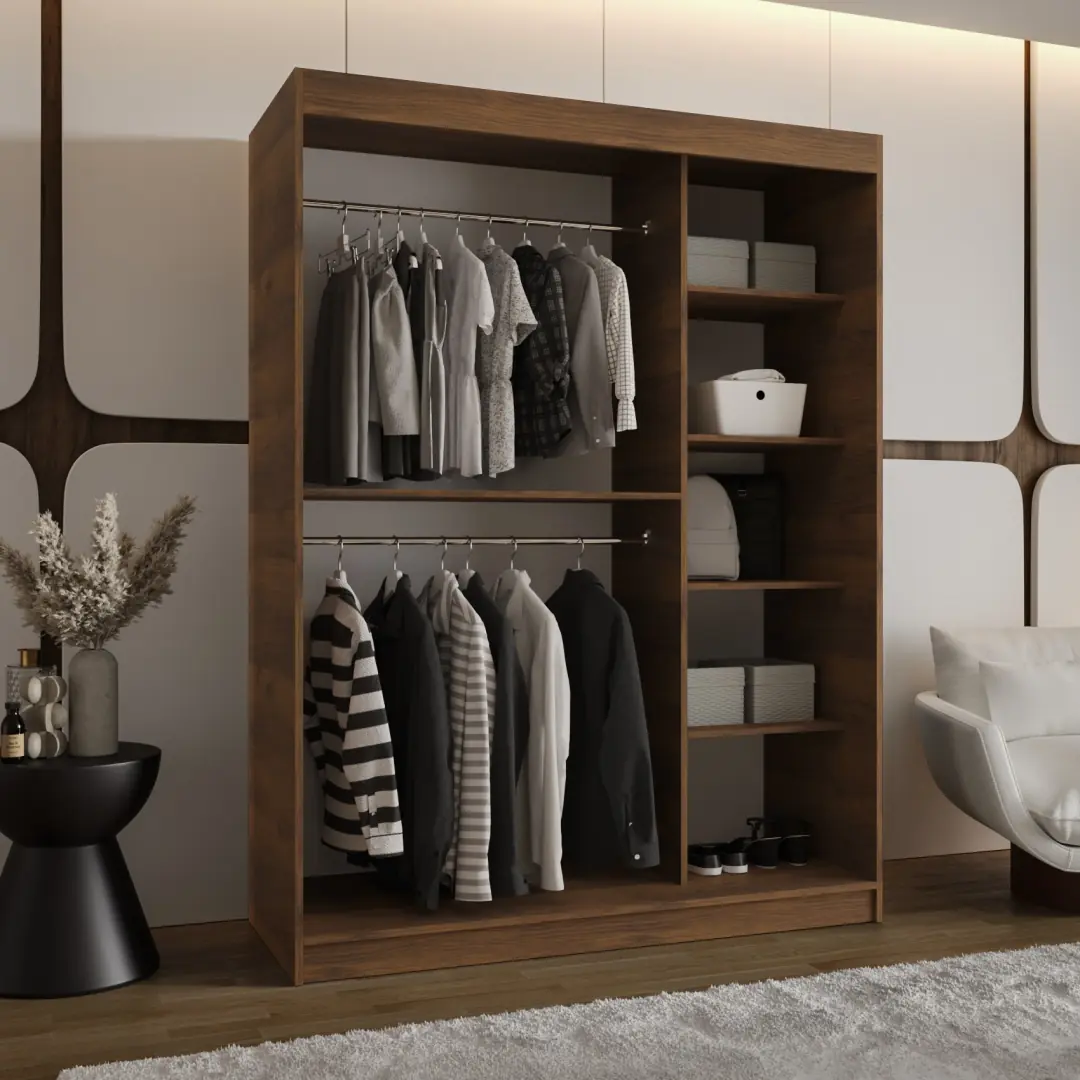 Rubino V2 Sliding Door Wardrobe 150cm - Image 2