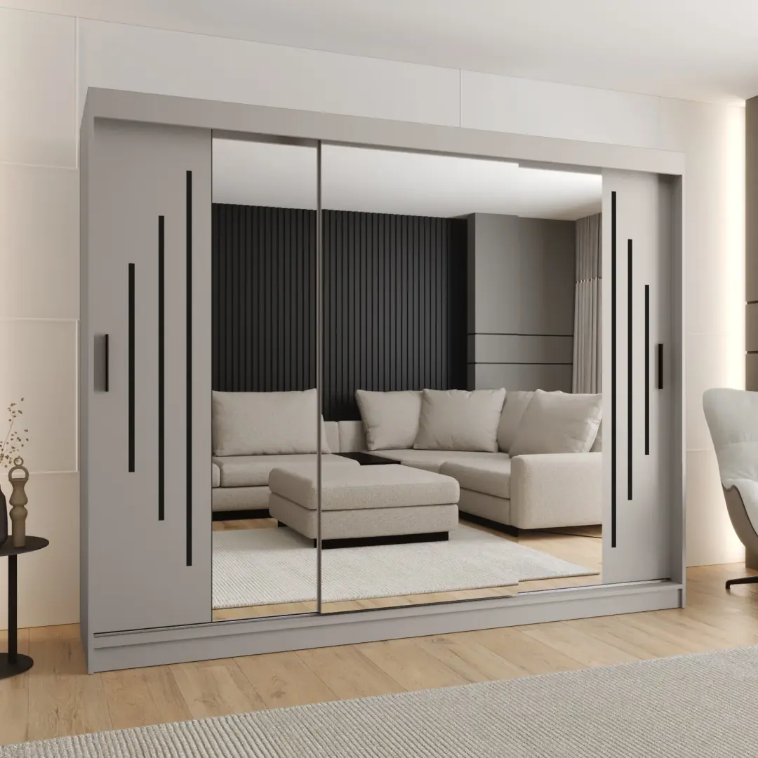 Rubino Y2 Sliding Door Wardrobe 250cm - Image 6