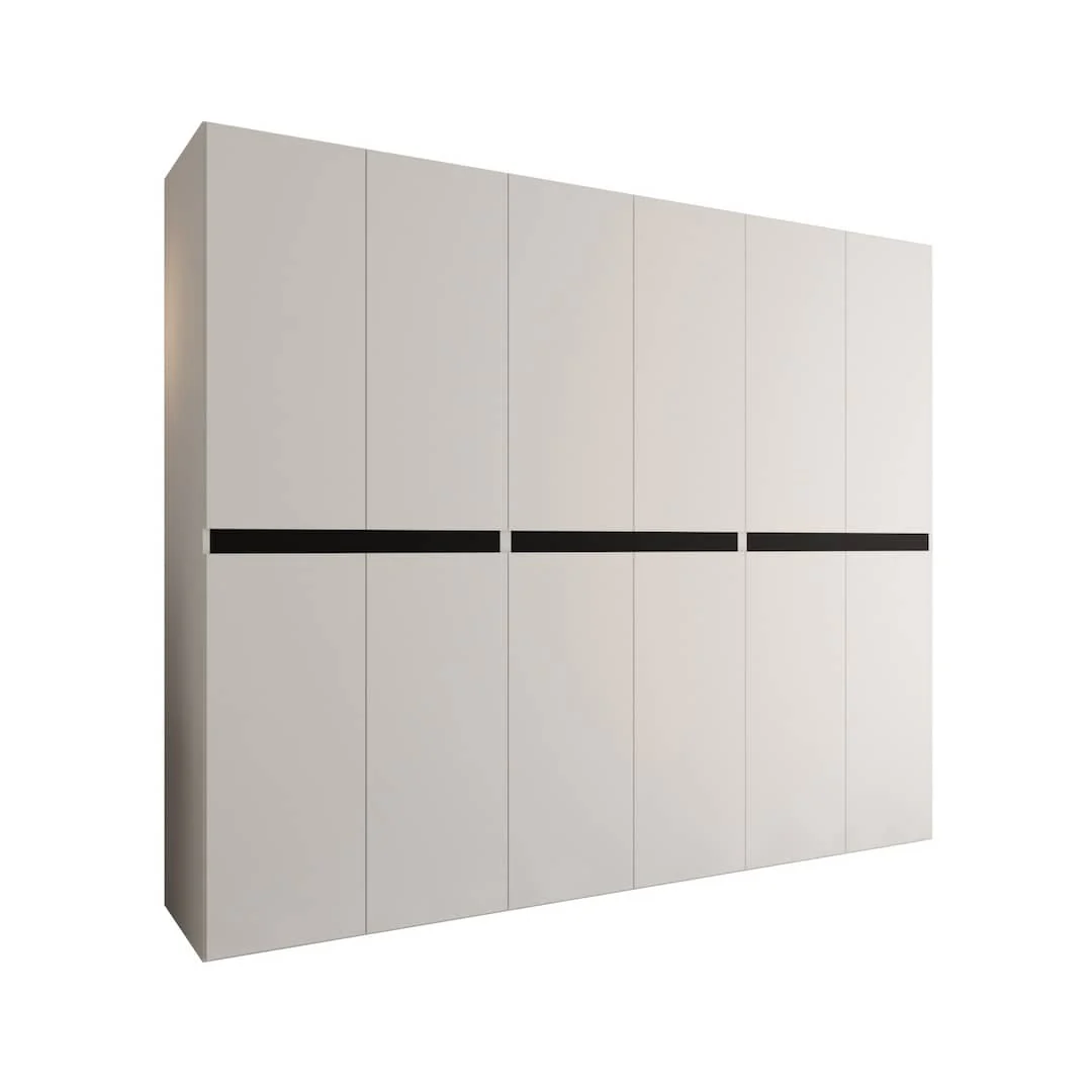 Salsa Hinged Door Wardrobe 270cm - Image 9