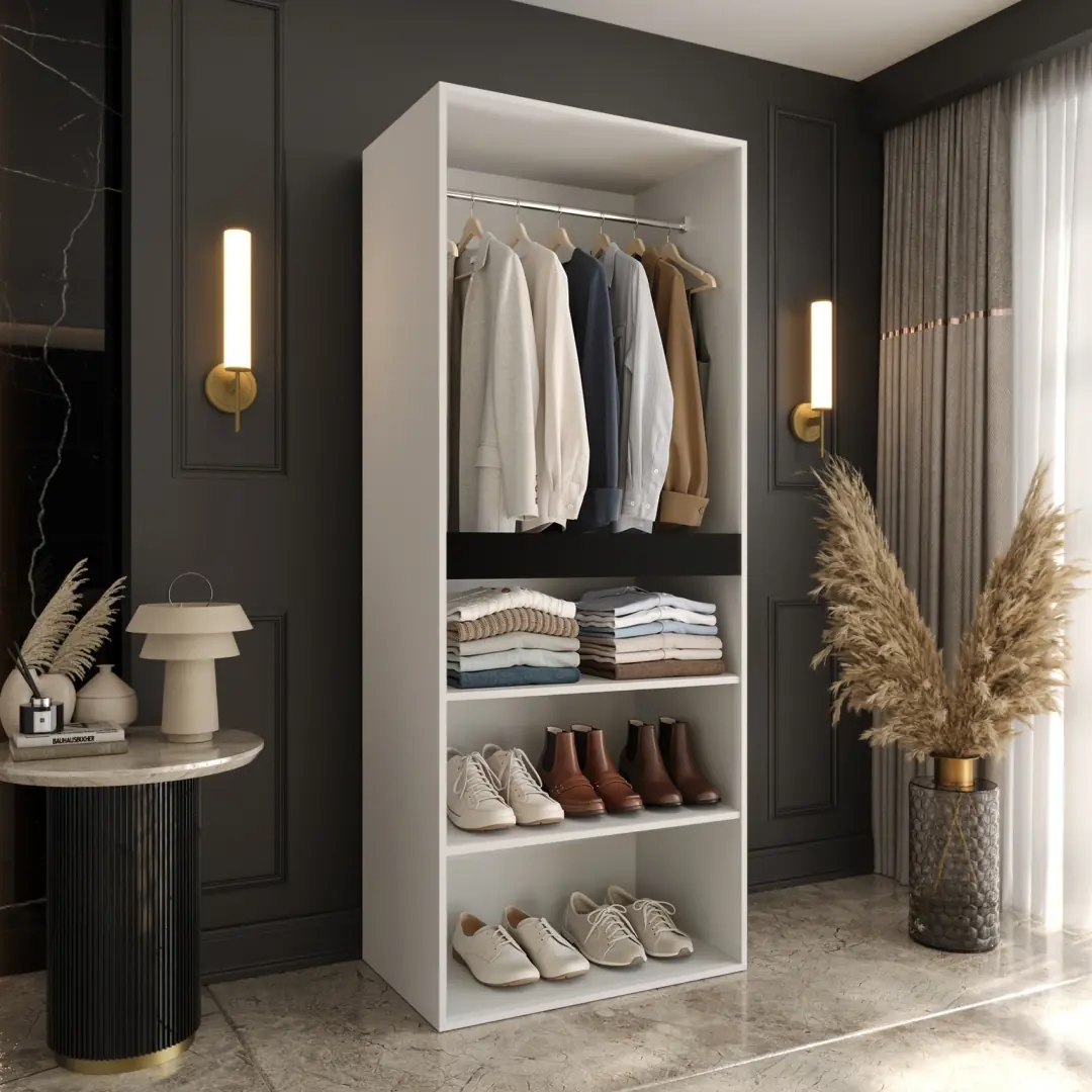 Salsa Hinged Door Wardrobe 80cm - Image 6