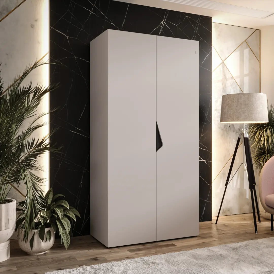Sandi I Hinged Door Wardrobe 100cm - Image 3