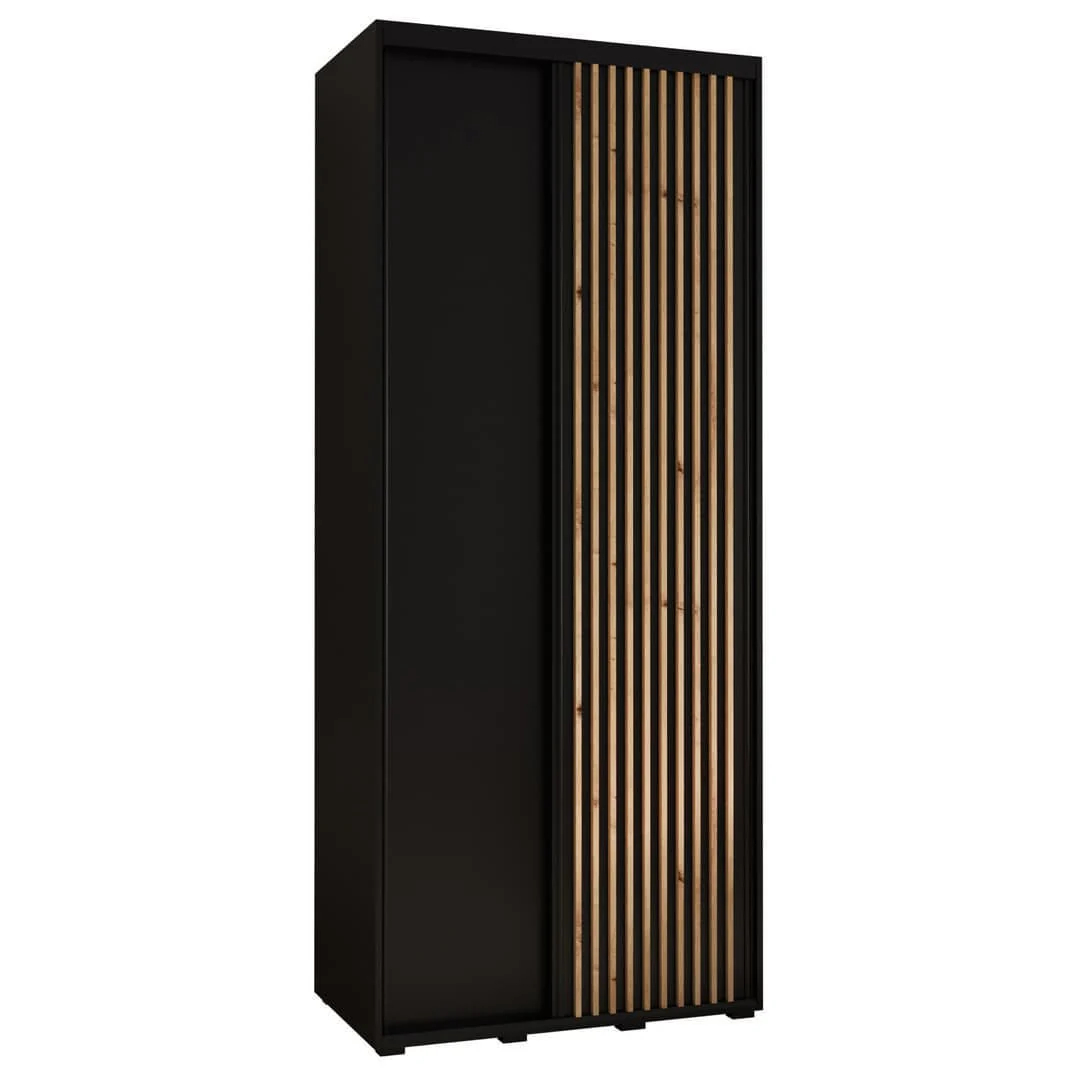Sapporo I Sliding Door Wardrobe 110cm - Image 9
