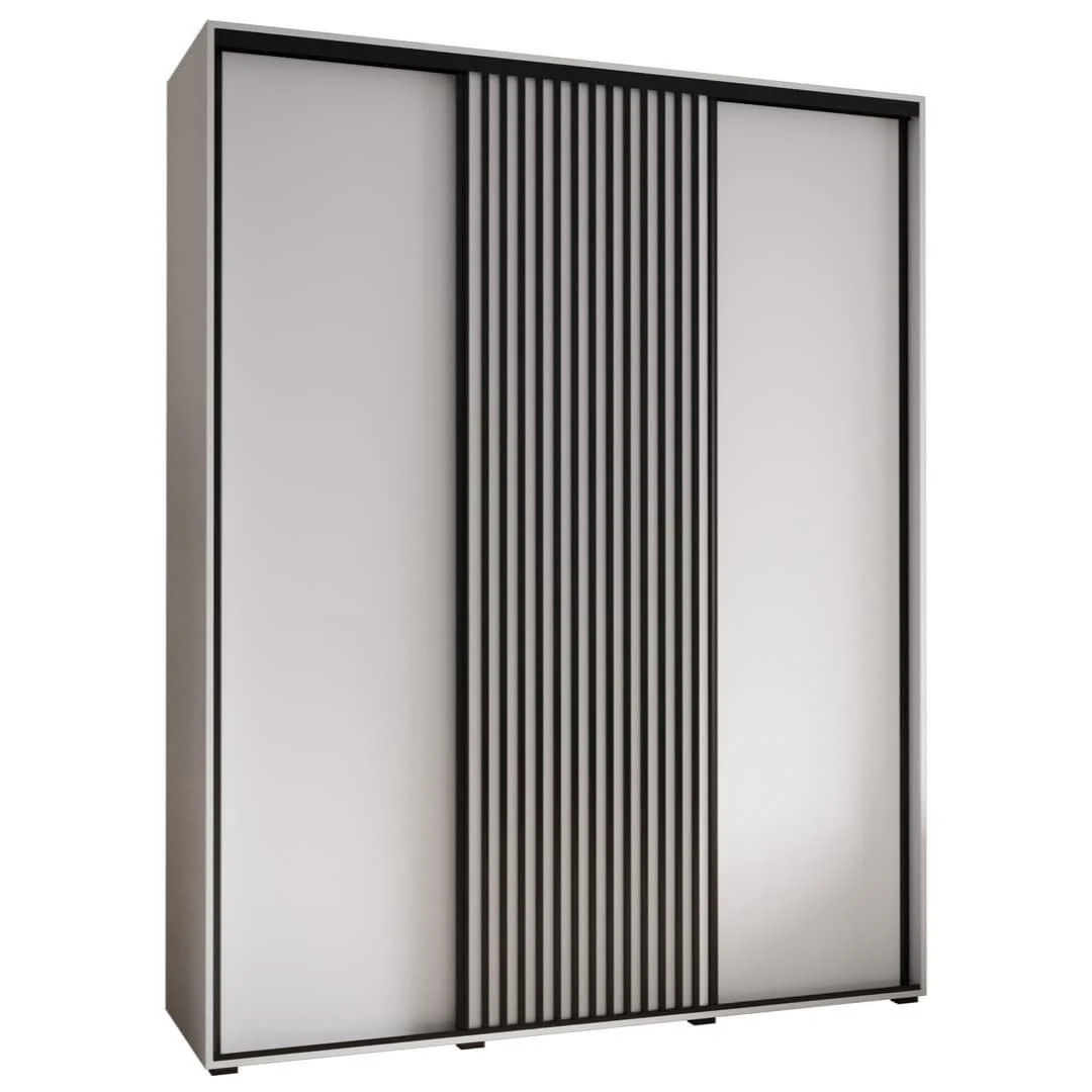 Sapporo I Sliding Door Wardrobe 200cm - Image 2