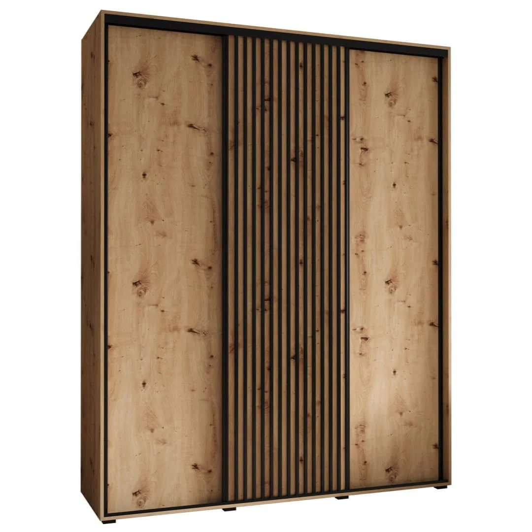 Sapporo I Sliding Door Wardrobe 200cm - Image 5