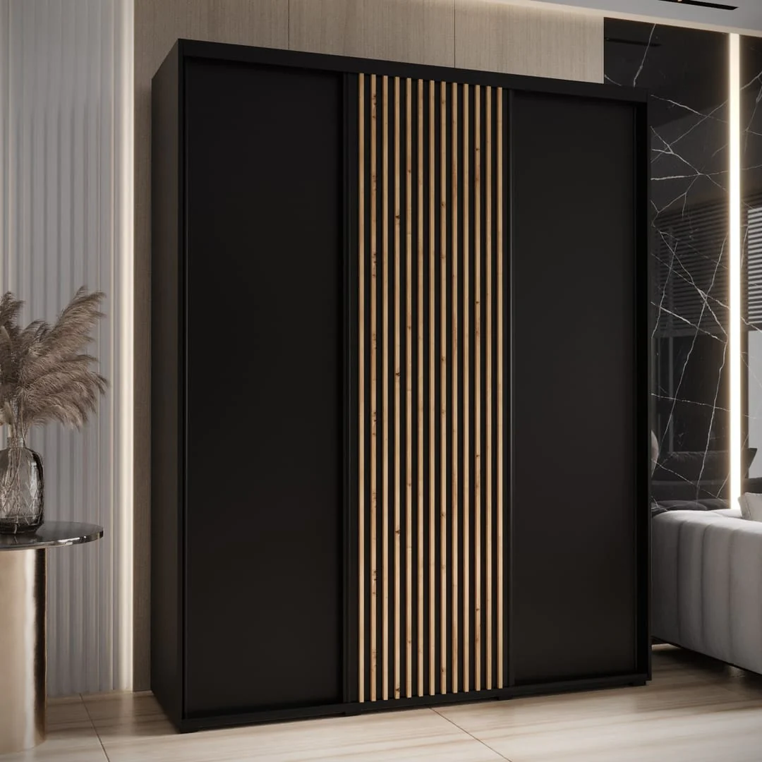 Sapporo I Sliding Door Wardrobe 200cm - Image 8