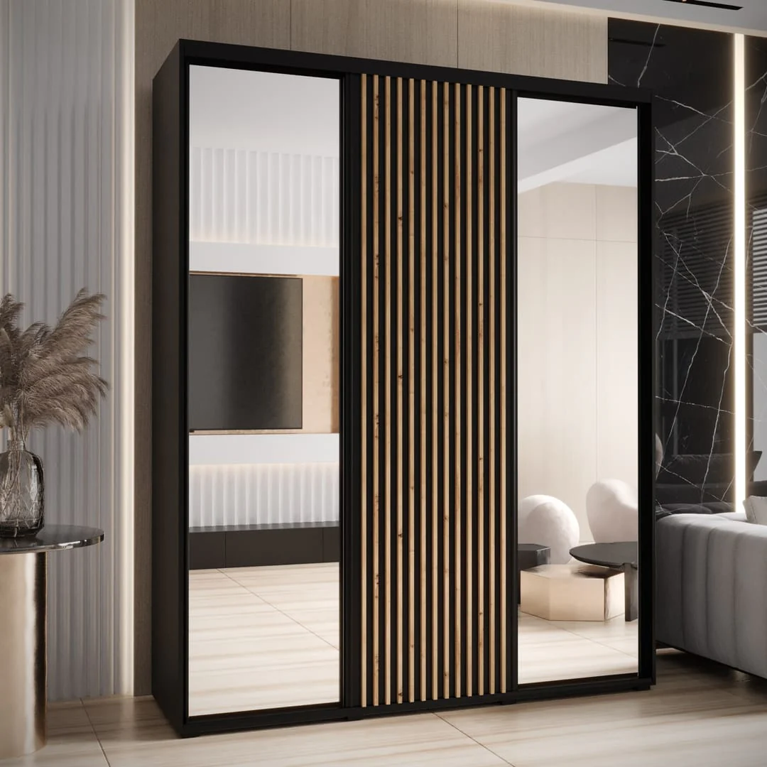 Sapporo II Sliding Door Wardrobe 190cm - Image 8