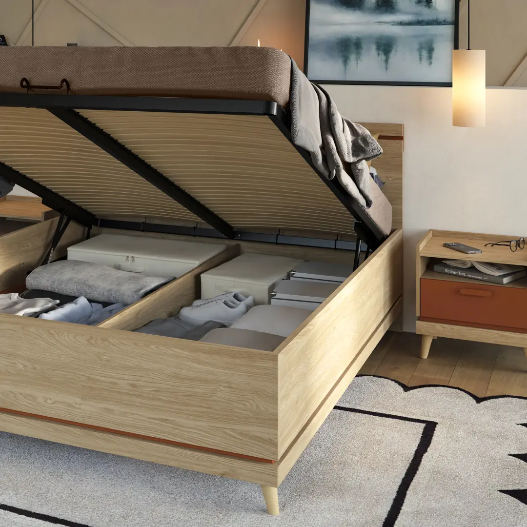 Scandi Ottoman Bed [EU Super King] - Image 8