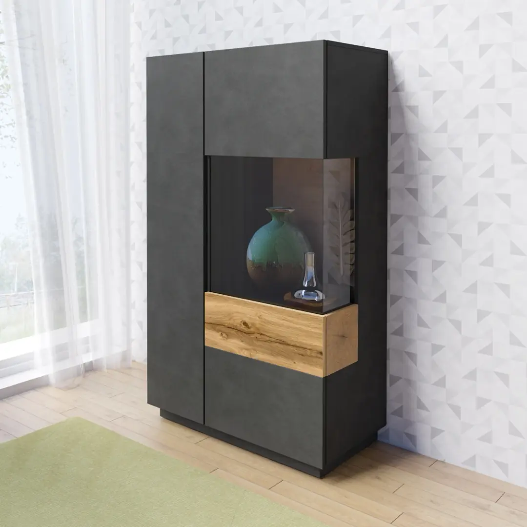 Silke 44 Display Cabinet 80cm [Right]