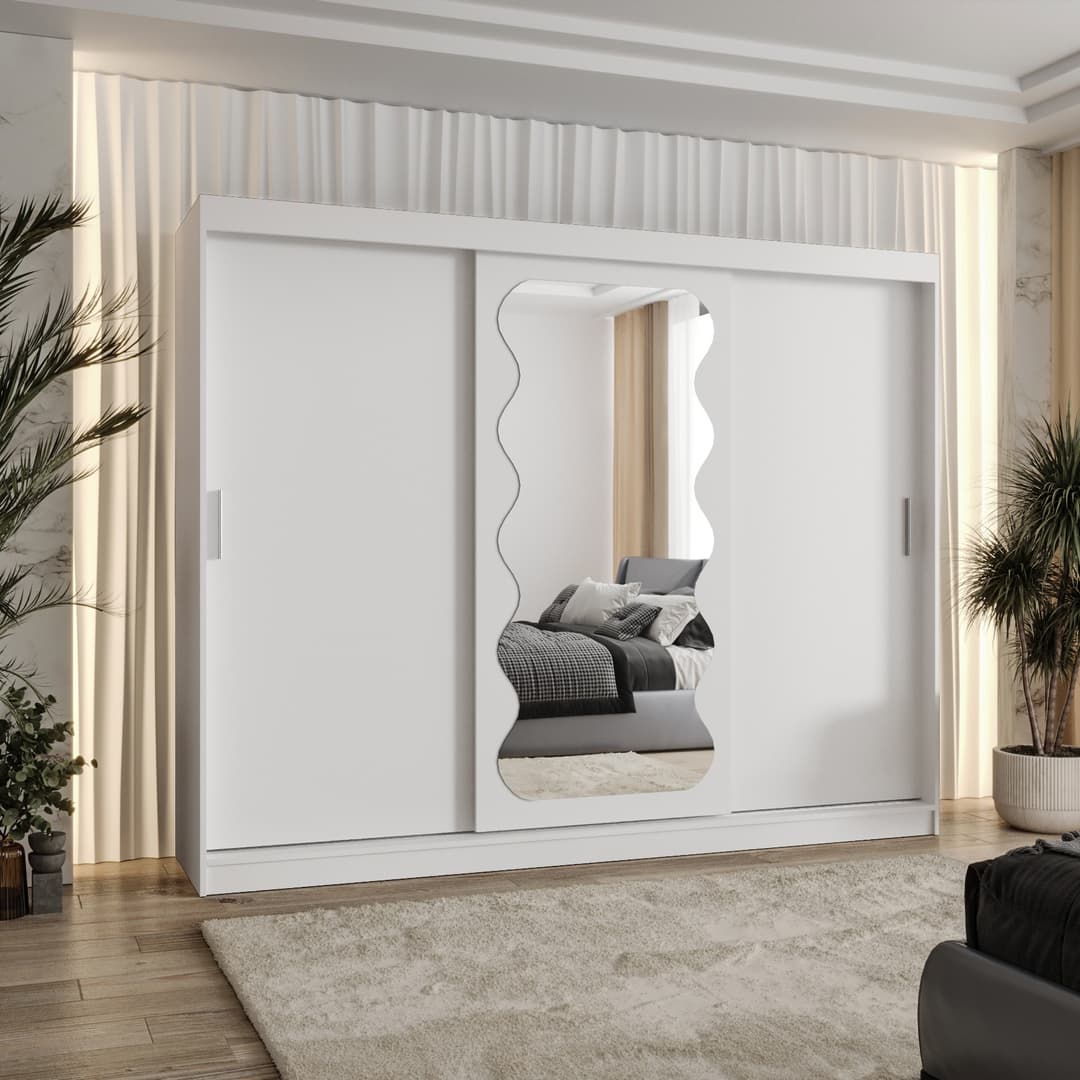 Spoti Sliding Door Wardrobe 250cm - Image 6