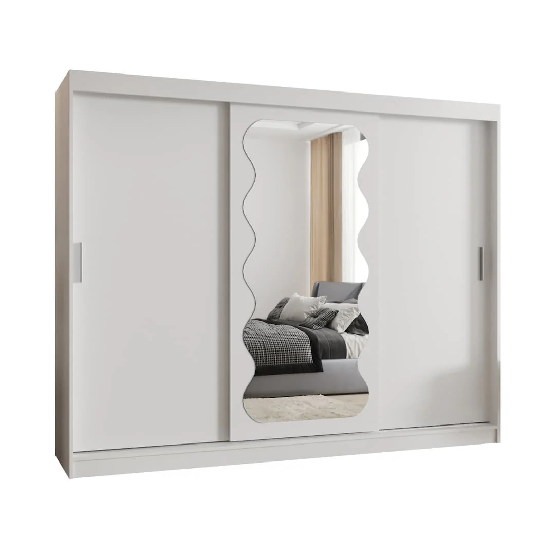 Spoti Sliding Door Wardrobe 250cm - Image 7