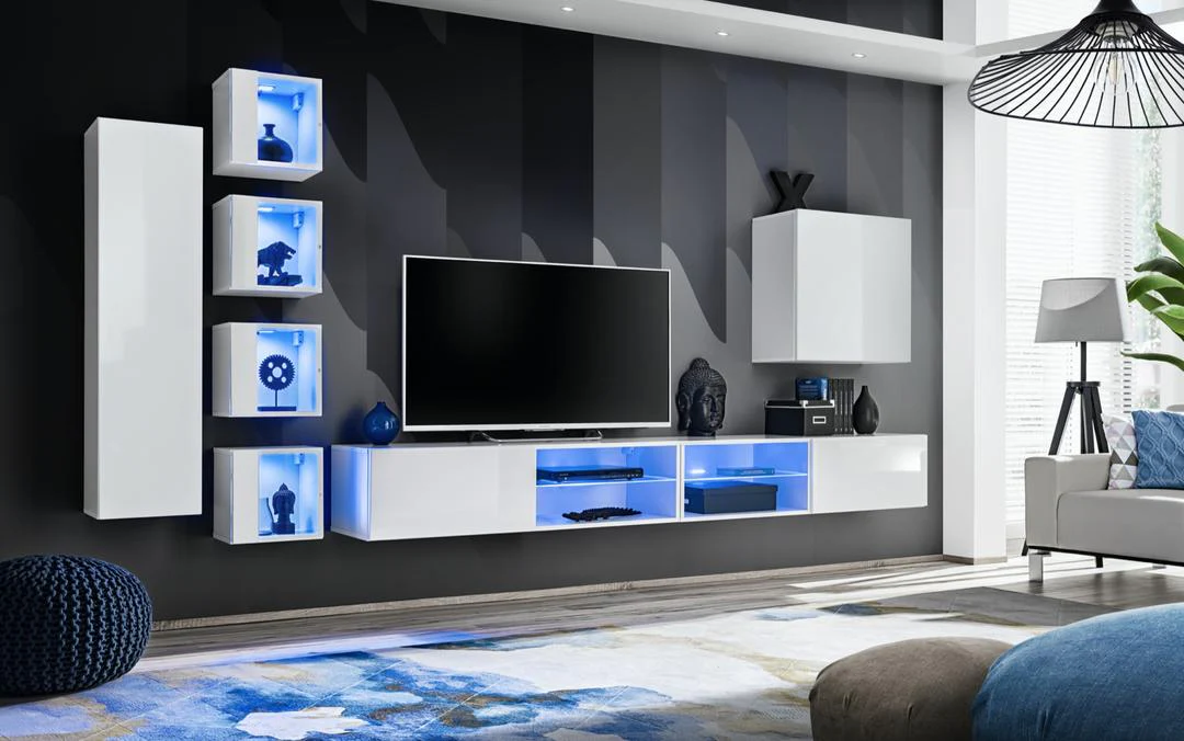 Switch XXVI Wall Entertainment Unit For TVs Up To 75"