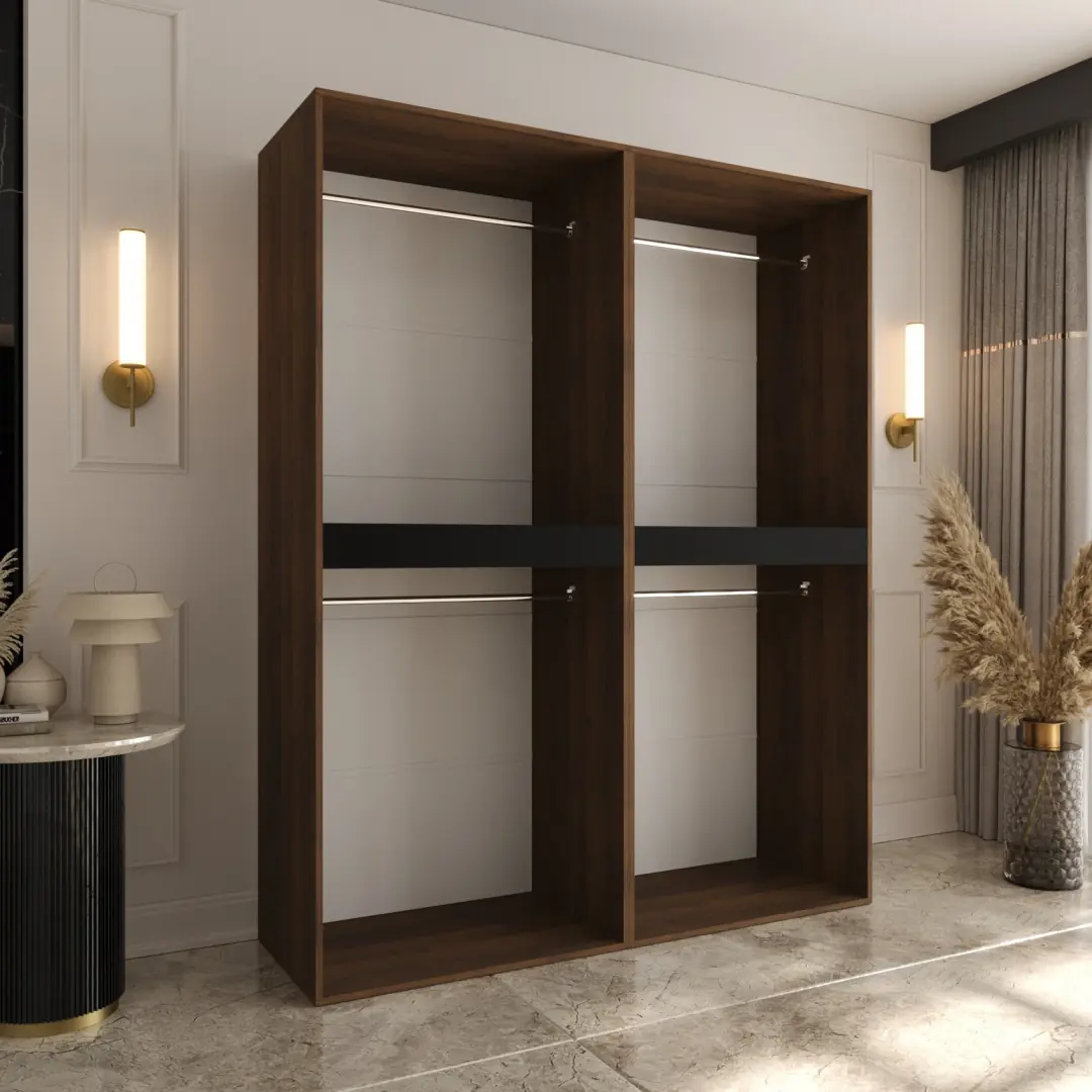Tempo Hinged Door Wardrobe 160cm - Image 23