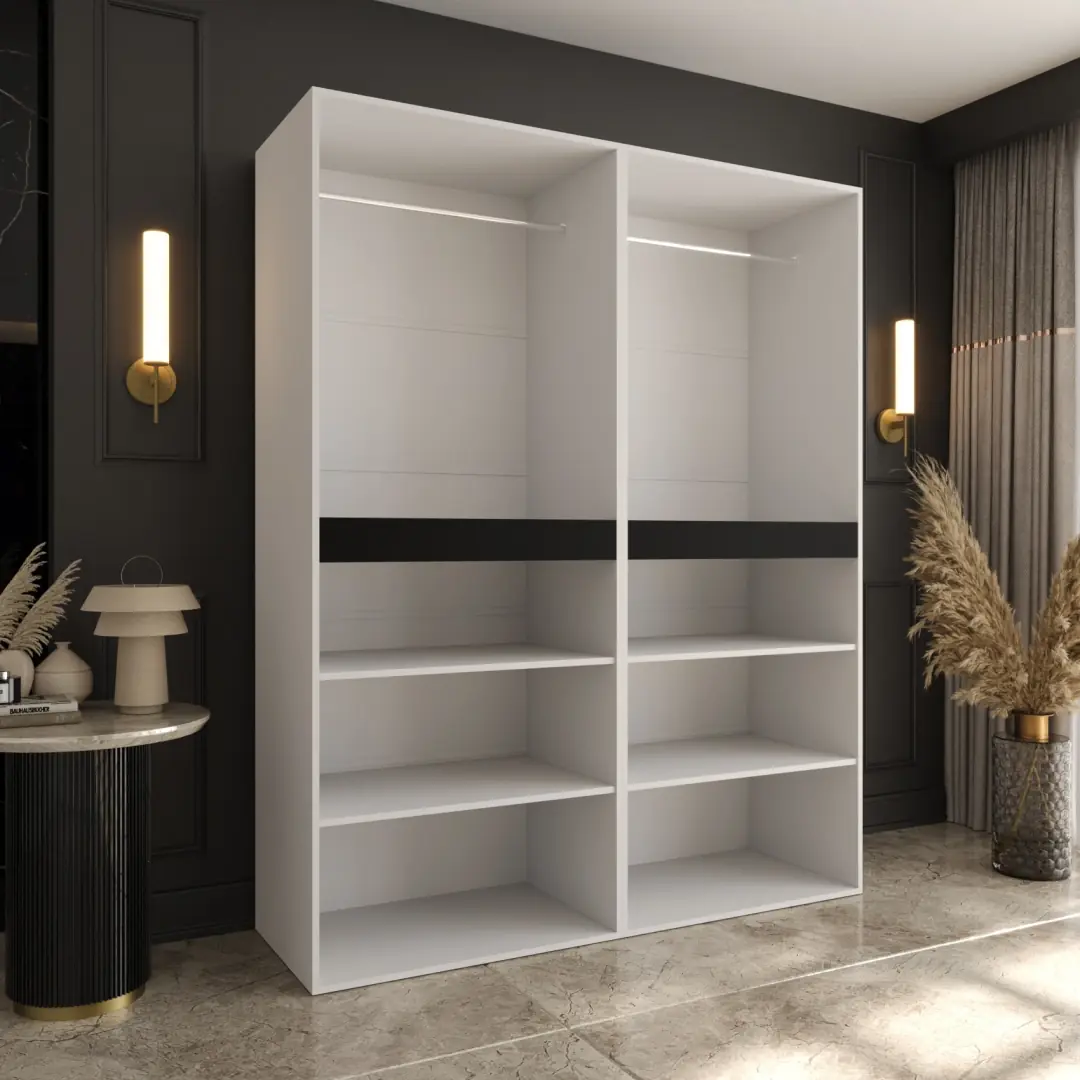 Tempo Hinged Door Wardrobe 180cm - Image 3