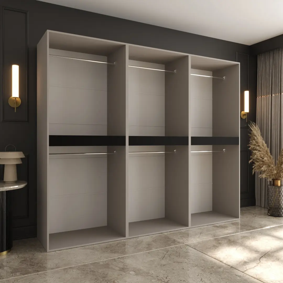 Tempo Hinged Door Wardrobe 240cm - Image 11