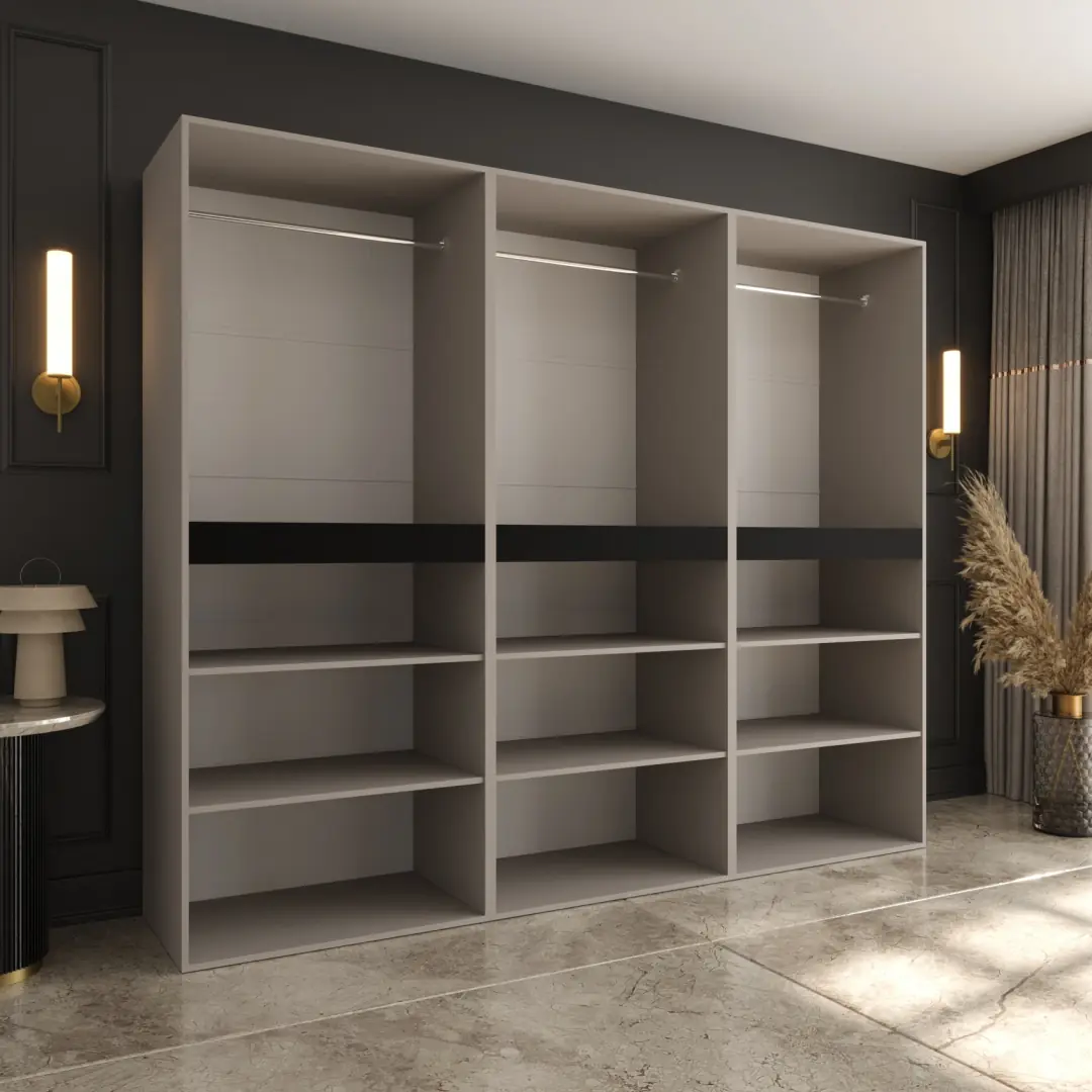 Tempo Hinged Door Wardrobe 270cm - Image 12