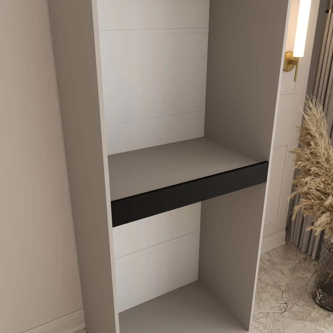 Tempo Hinged Door Wardrobe 90cm - Image 17