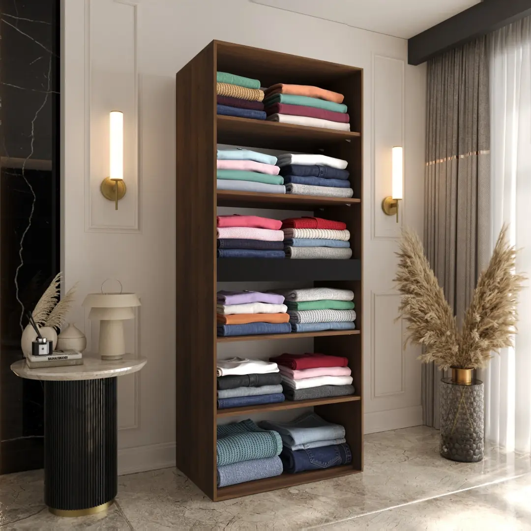 Tempo Hinged Door Wardrobe 90cm - Image 28