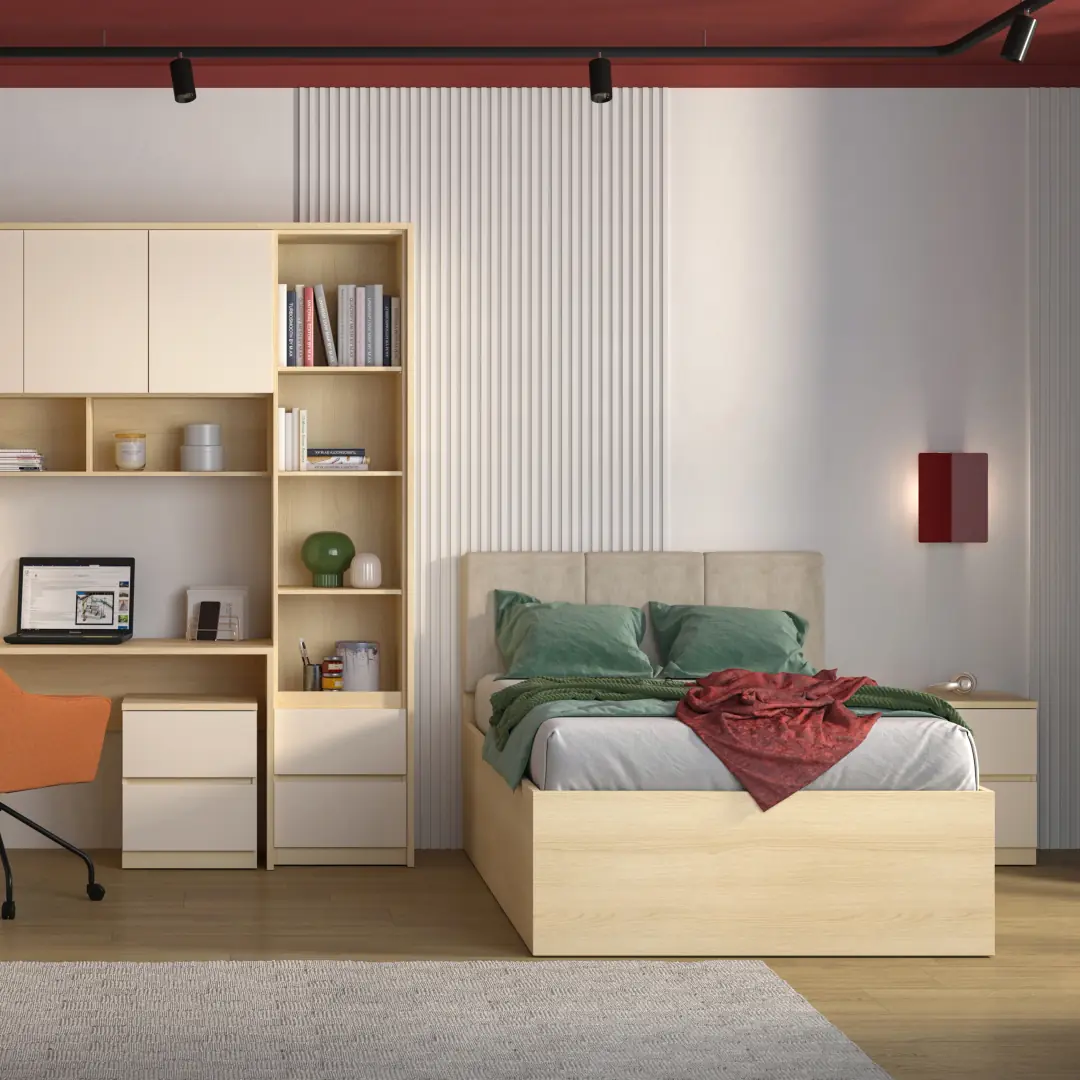 Terra 68 Hinged Door Wardrobe 80cm - Image 6