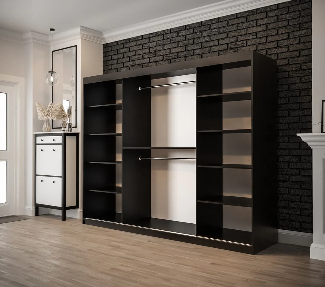 Tilburg I Sliding Door Wardrobe 250cm - Image 3