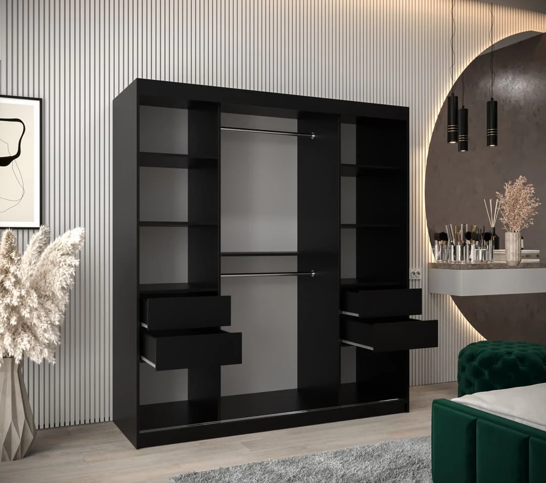 Tokyo I Sliding Door Wardrobe 180cm - Image 12