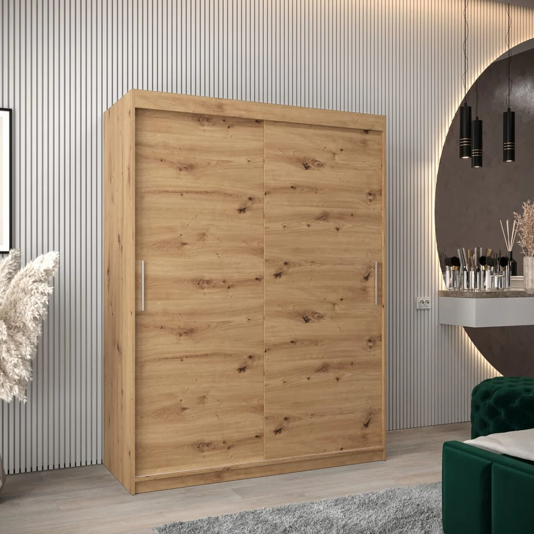 Tokyo Sliding Door Wardrobe 150cm - Image 5