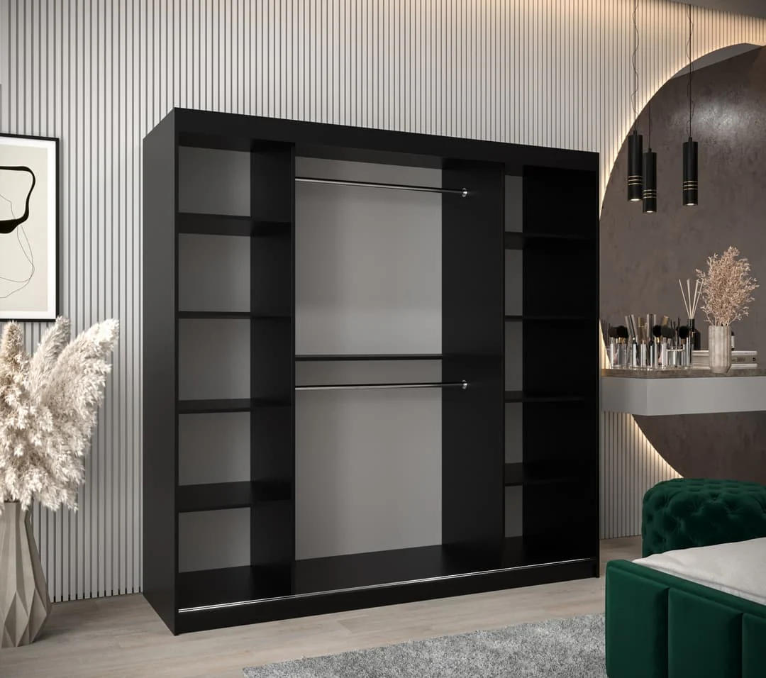 Tokyo Sliding Door Wardrobe 200cm - Image 11