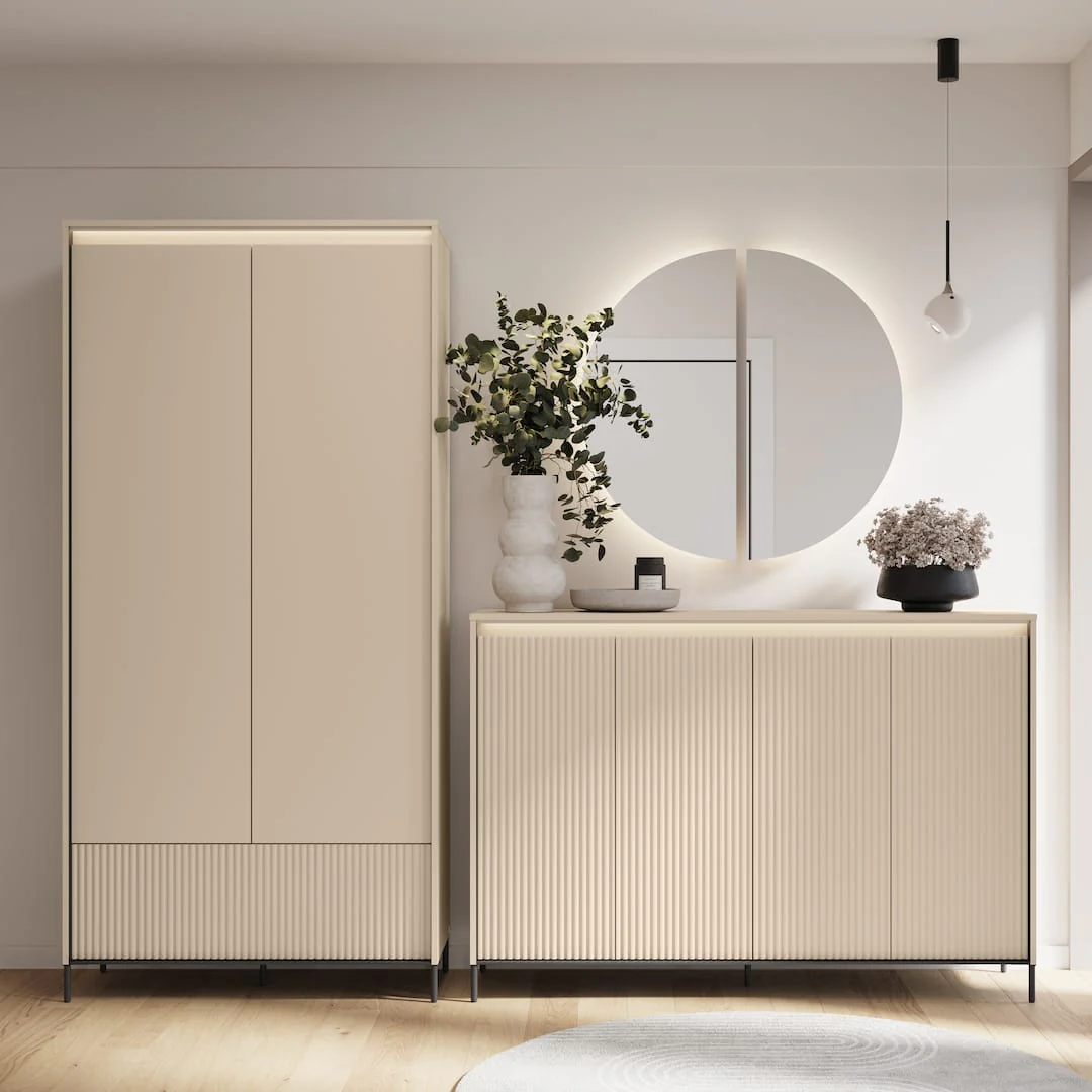 Trend TG-02 Hallway Cabinet 101cm - Image 6