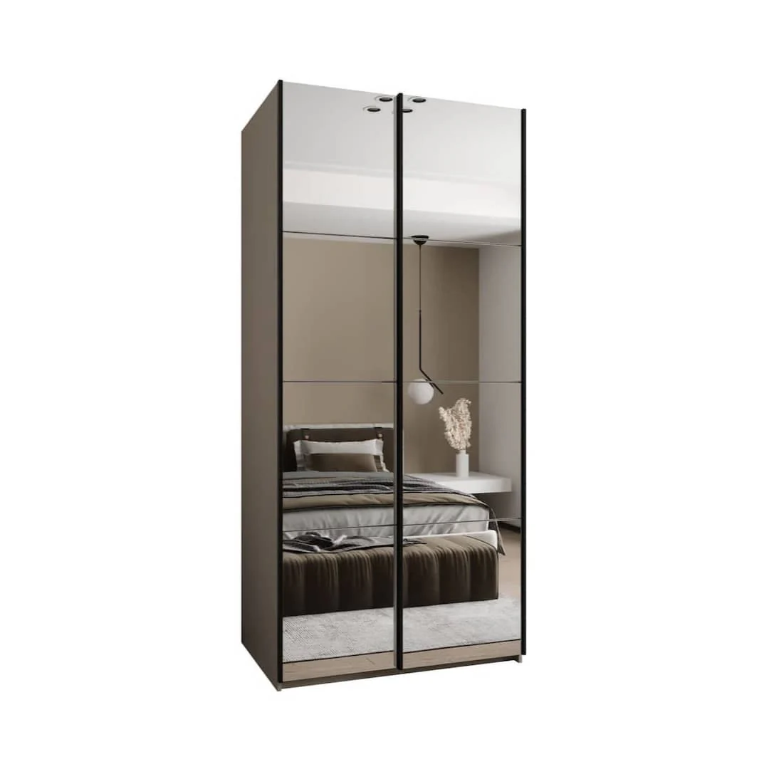 Trosa II Sliding Door Wardrobe 100cm - Image 12