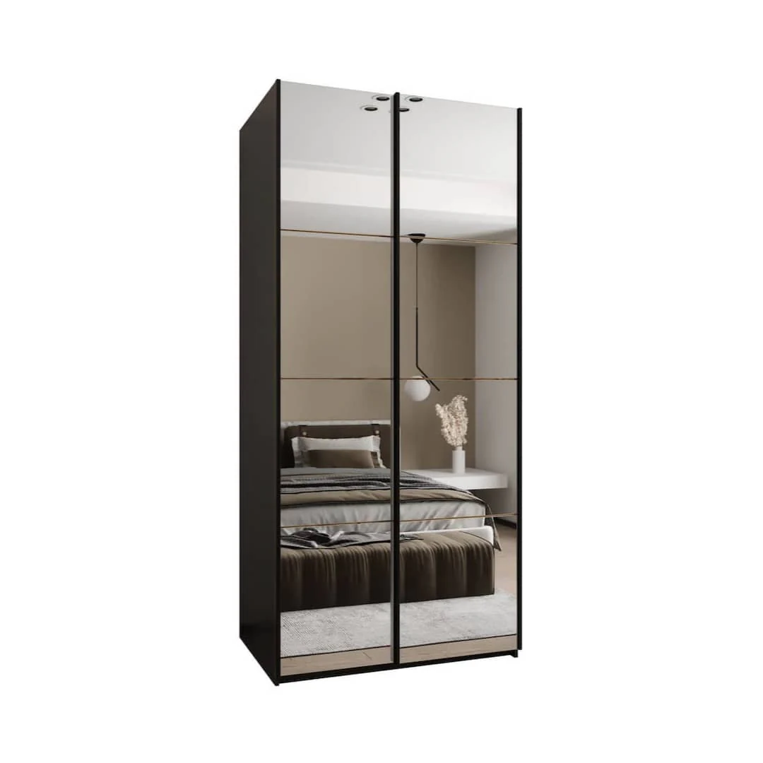 Trosa II Sliding Door Wardrobe 110cm - Image 8