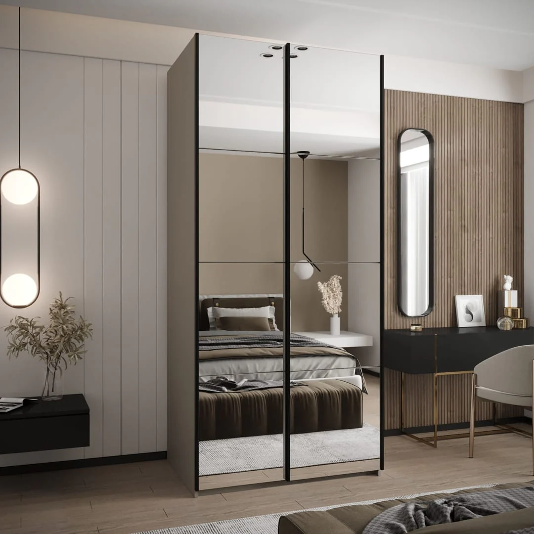 Trosa II Sliding Door Wardrobe 110cm - Image 9