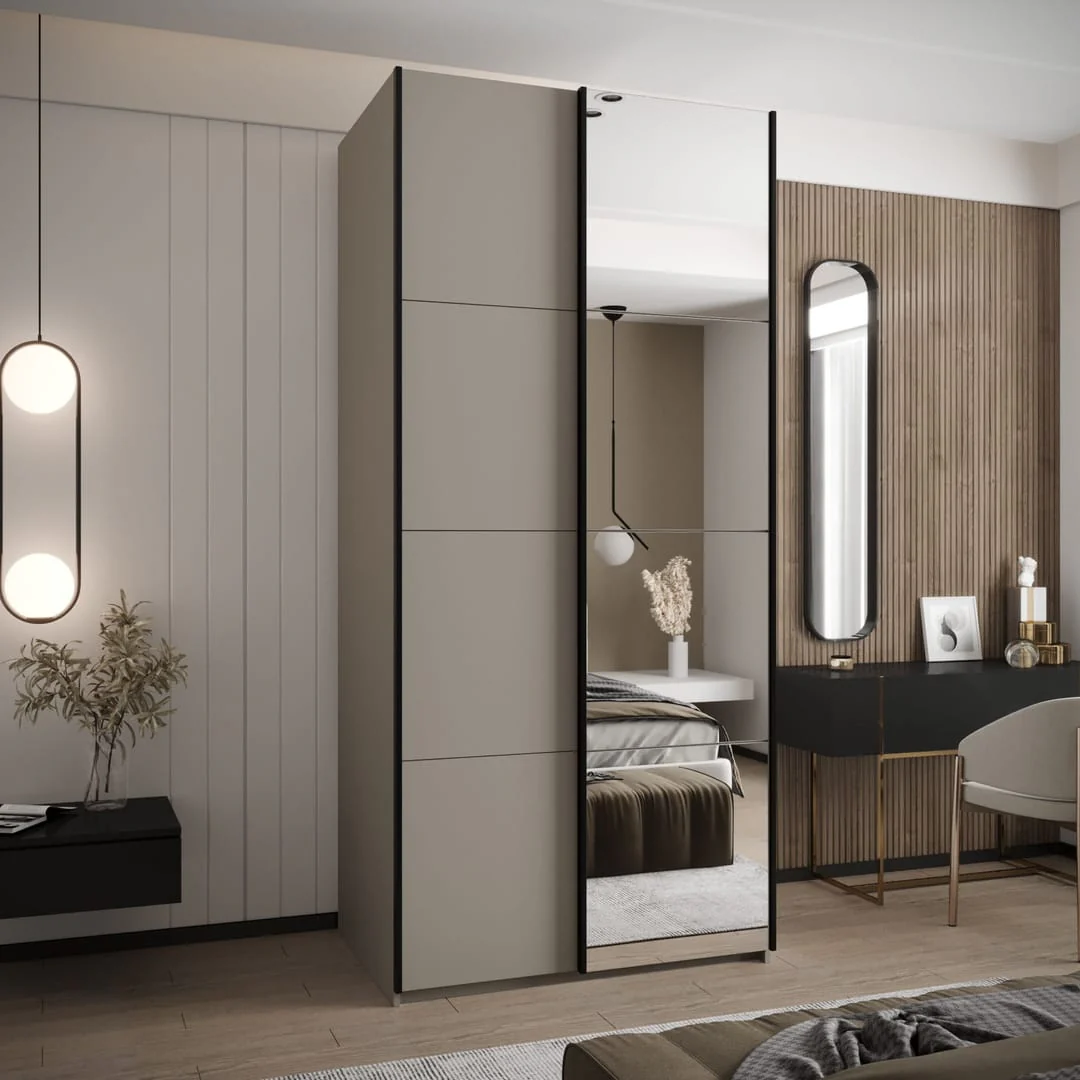Trosa III Sliding Door Wardrobe 110cm - Image 9