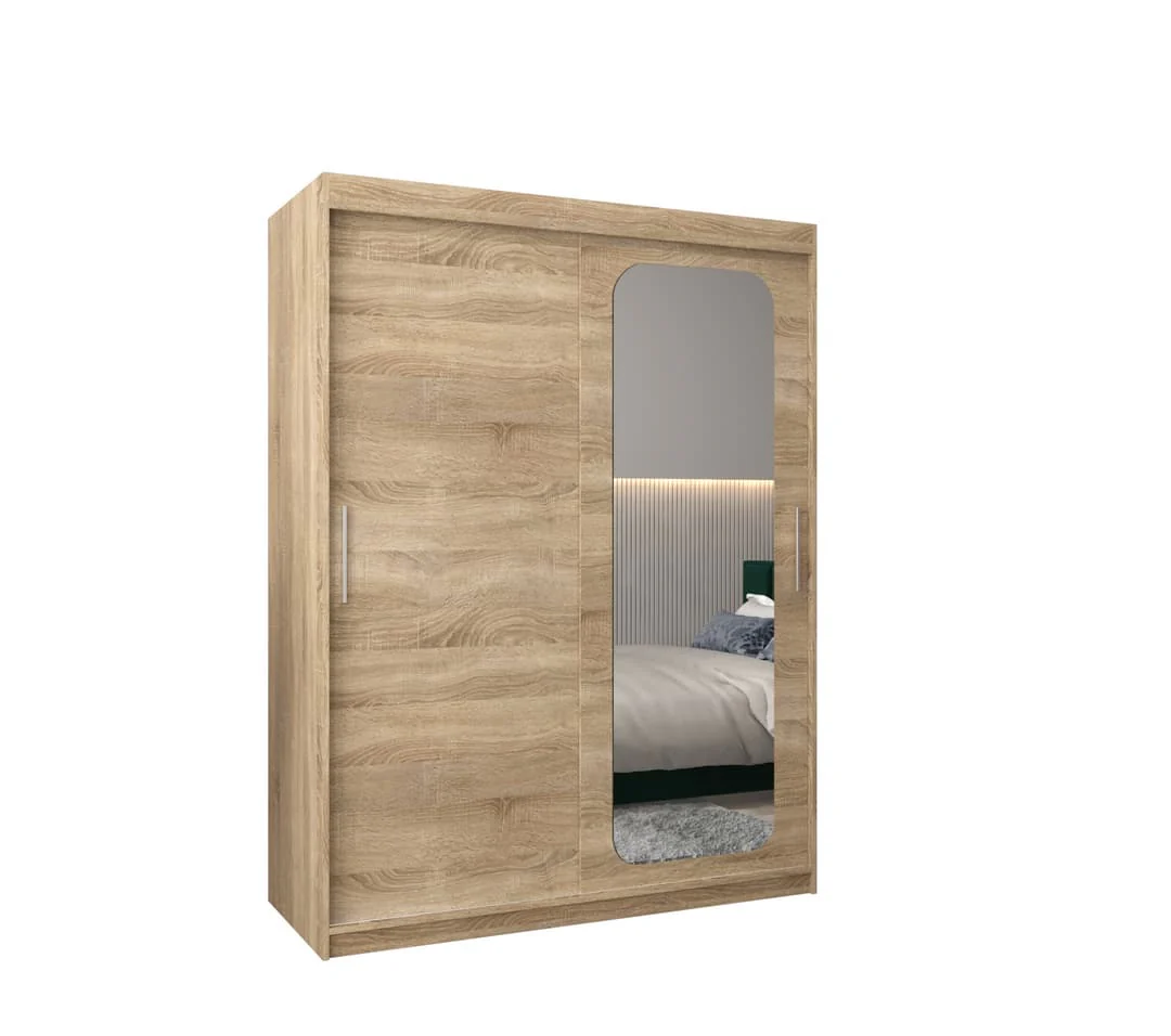Uppsala T2 Sliding Door Wardrobe 150cm - Image 17