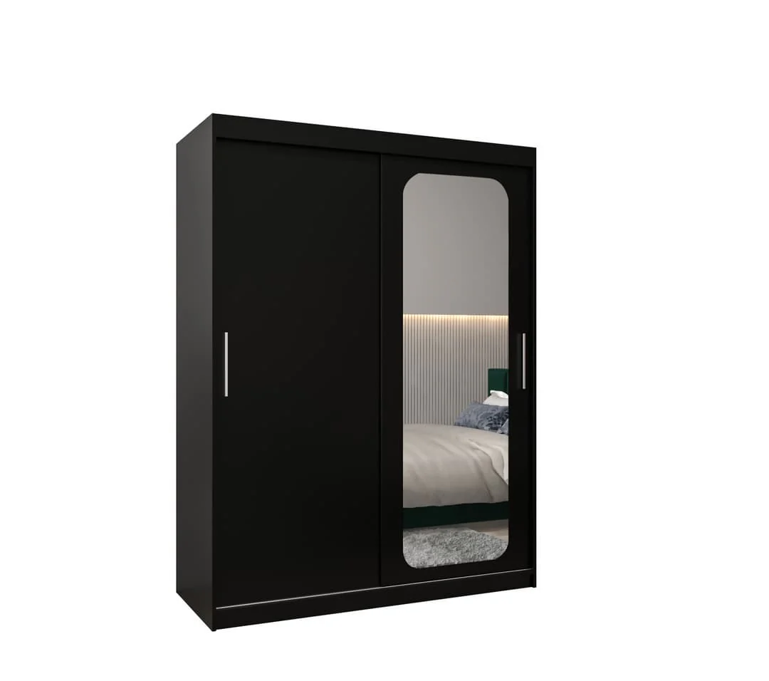 Uppsala T2 Sliding Door Wardrobe 150cm - Image 4