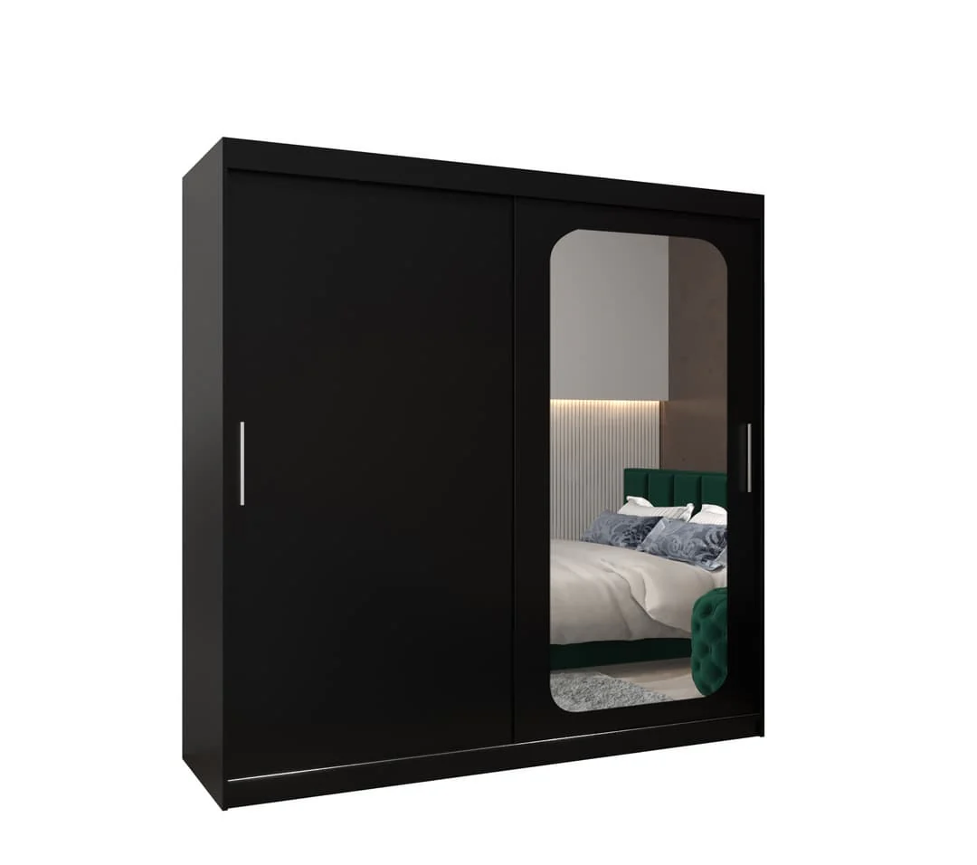 Uppsala T2 Sliding Door Wardrobe 200cm - Image 14