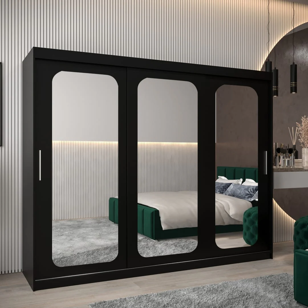 Uppsala T3 Sliding Door Wardrobe 250cm - Image 11