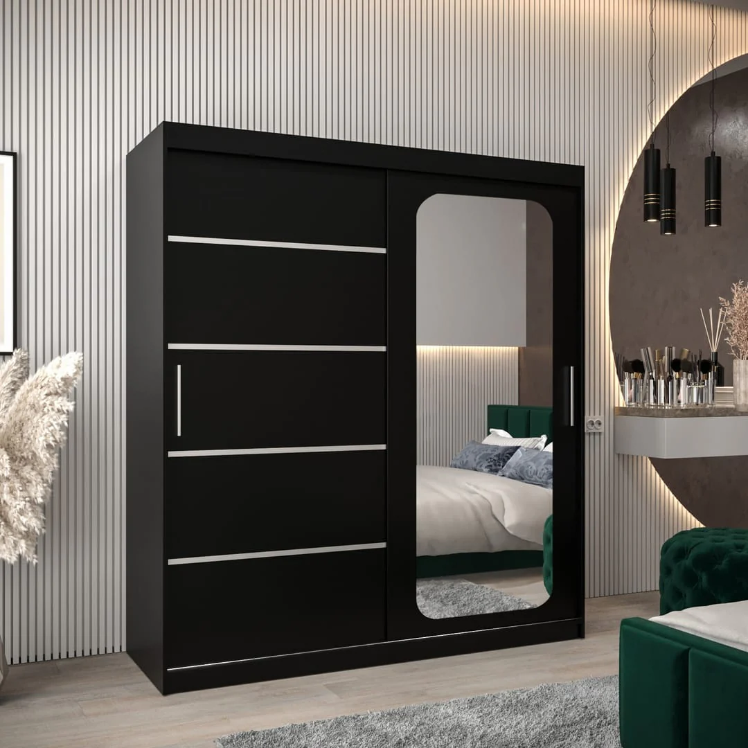 Uppsala V2 Sliding Door Wardrobe 180cm - Image 15