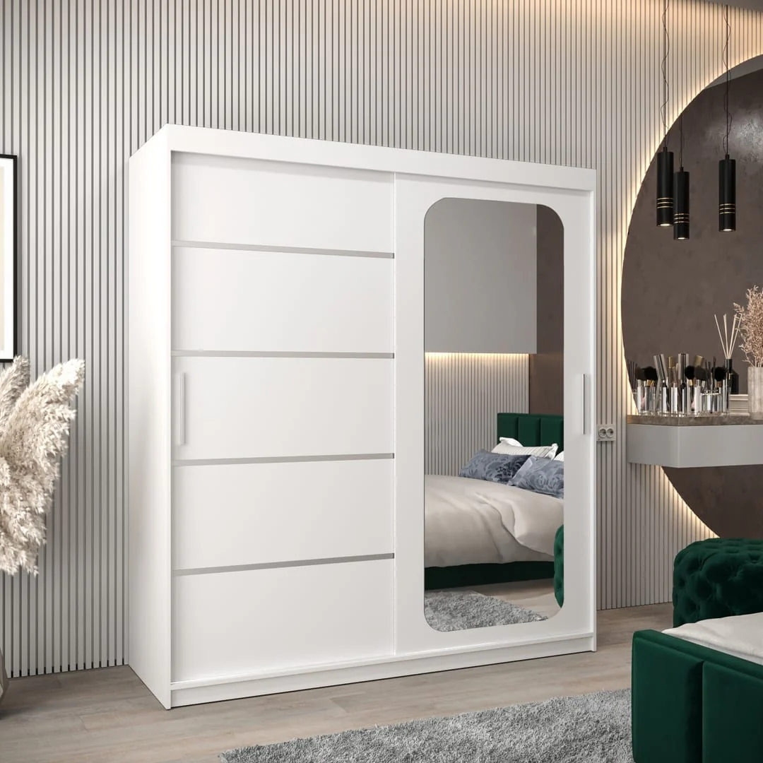 Uppsala V2 Sliding Door Wardrobe 180cm - Image 5