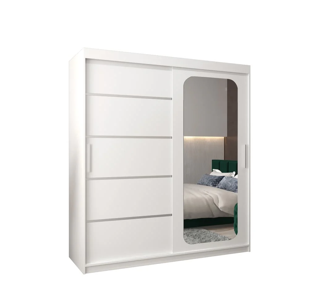Uppsala V2 Sliding Door Wardrobe 180cm - Image 8