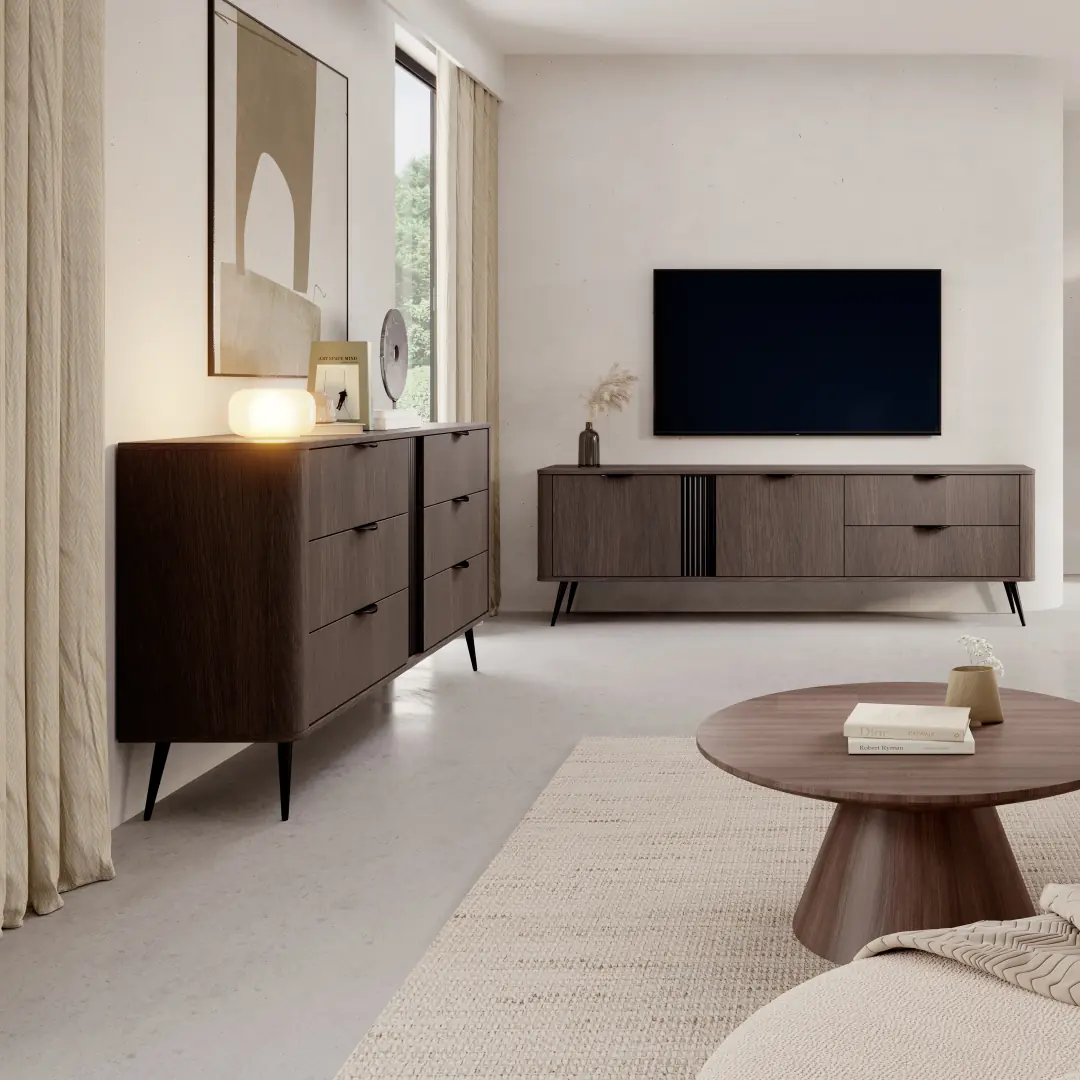 Veris TV Cabinet 195cm - Image 6
