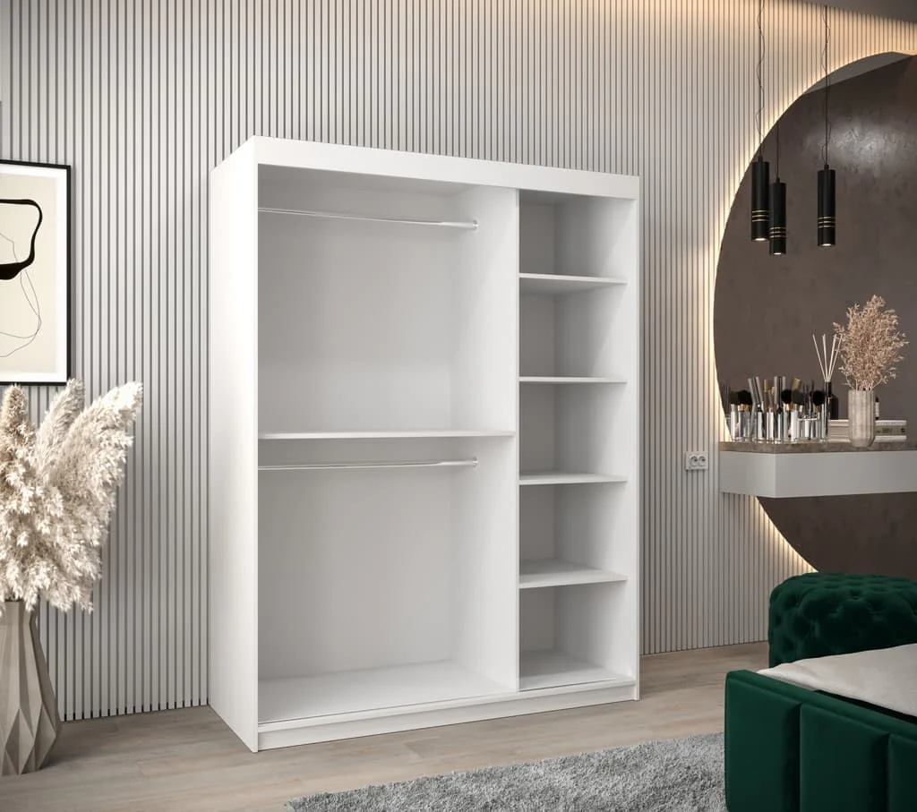 Verona 02 Sliding Door Wardrobe 150cm - Image 3