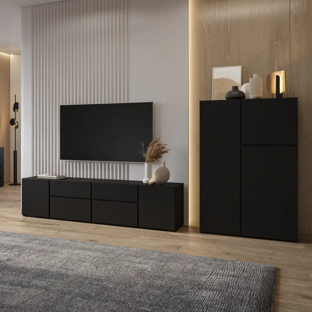 Visby Sideboard Cabinet 195cm - Image 12
