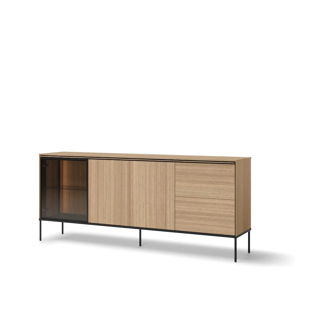 Visso VI-06 Display Sideboard Cabinet 201cm - Image 2