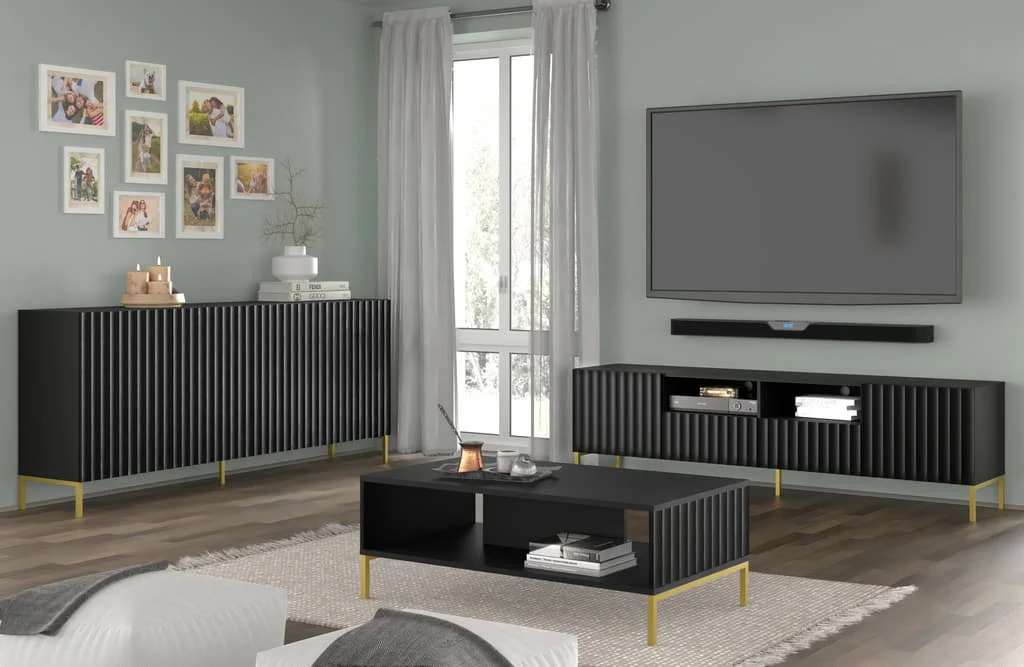 Wave TV Cabinet 200cm - Image 5