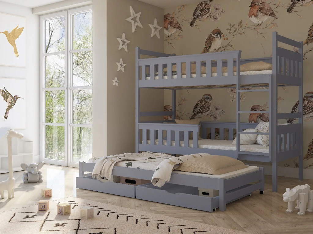 Kors Bunk Bed with Trundle and Storage - Image 10